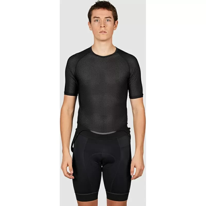 Maglia Intima Maniche Corte Ultralight A Rete Nero Taglia L #1