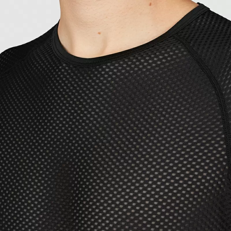 Maglia Intima Maniche Corte Ultralight A Rete Nero Taglia L #4