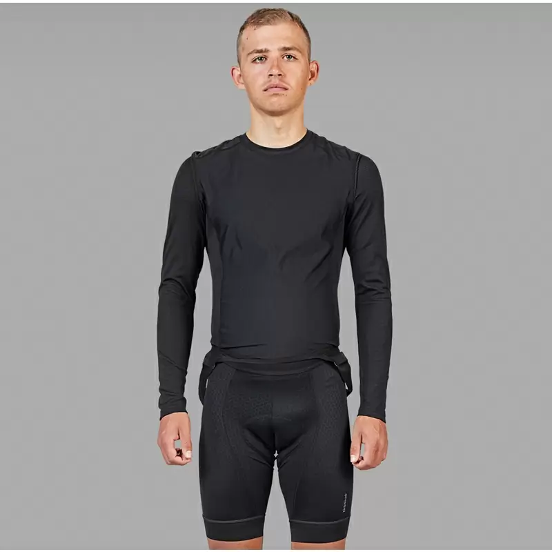 Schwarzes Thermo-Langarmshirt, Größe XL #1