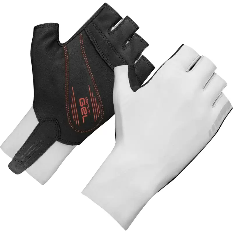 Aero TT RaceDay Road Gloves White Size L - image