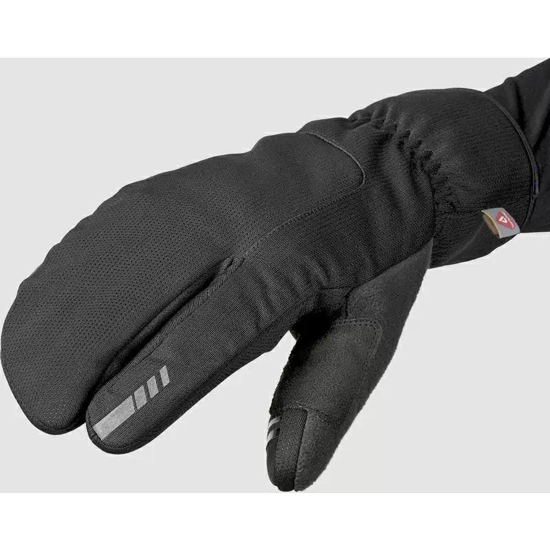 Nordic 2 Three Finger Winter Gloves Black Size XXL #2