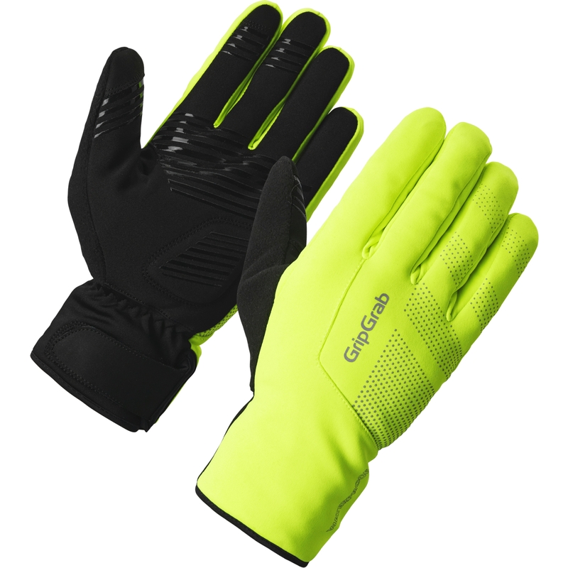 Gants d'hiver imperméables RIDE 2 jaune/noir taille S