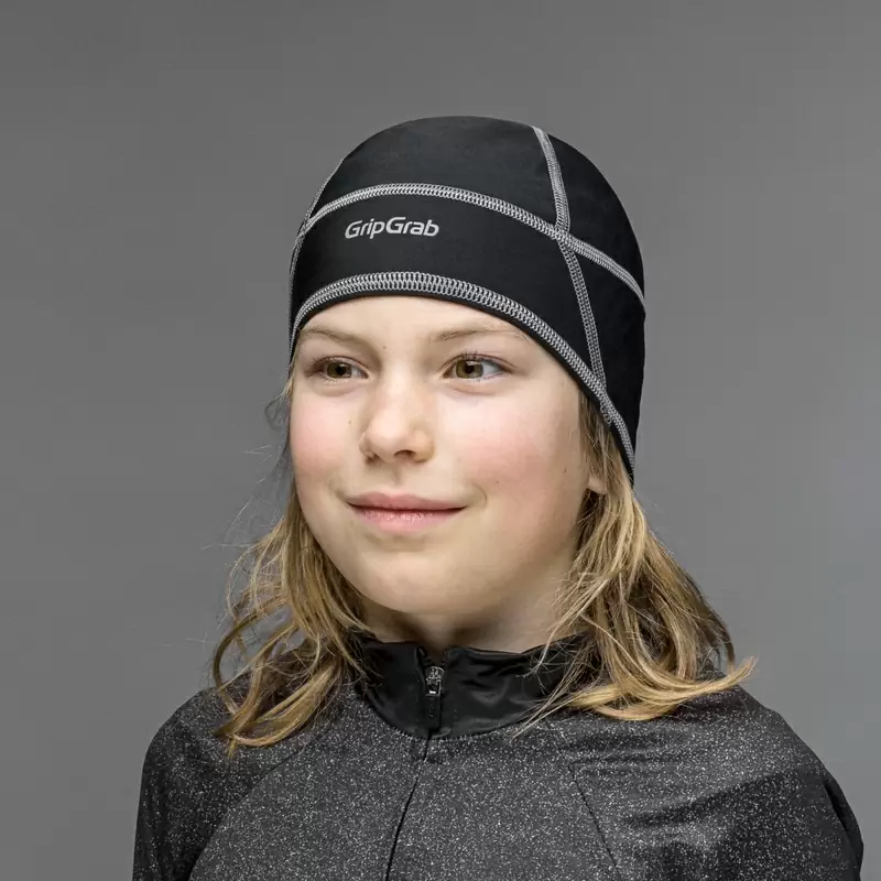 Cagoule Thermique Enfant Noir Taille XS (51-54cm) #1