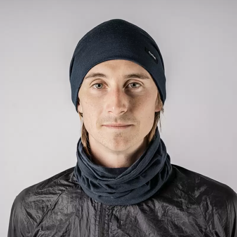 Lightweight Merino Beanie Black Size M (57-60cm) #7