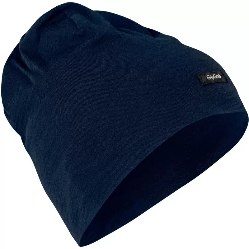 Bonnet Bleu Mérinos Léger Taille M (57-60cm) - image