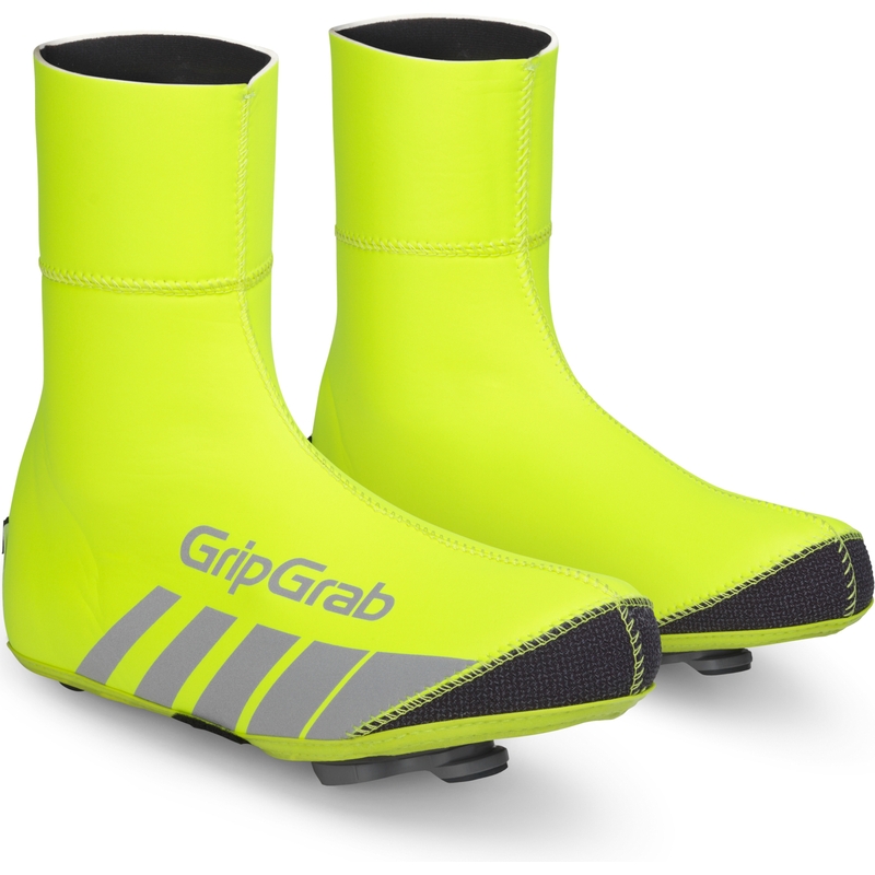 Copriscarpe RaceThermo Hi-Vis Invernali Per Scarpe Da Strada Giallo Fluo Taglia L (42-43)