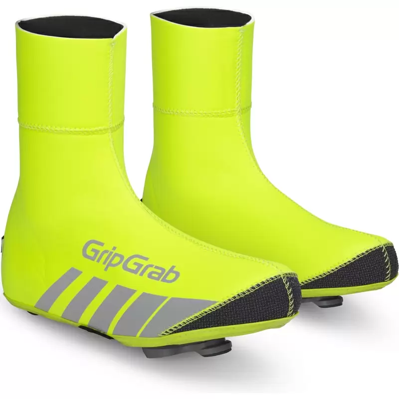 Copriscarpe RaceThermo Hi-Vis Invernali Per Scarpe Da Strada Giallo Fluo Taglia L (42-43) - image