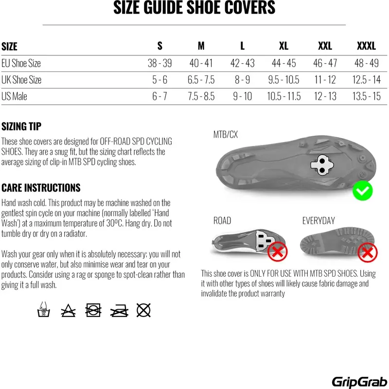 AquaShield 2 Shoe Cover for Gravel Shoes Black Size S (38-39) #8