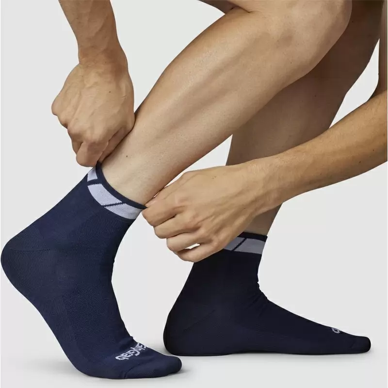 Calcetines Tobilleros Azules Talla M (41-44) #4