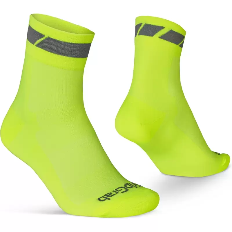 Calze Regular Giallo Fluo Taglia M (41-44) - image