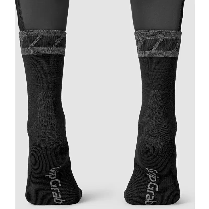 Chaussettes d'hiver noires en mérinos Taille S (38-41) #3