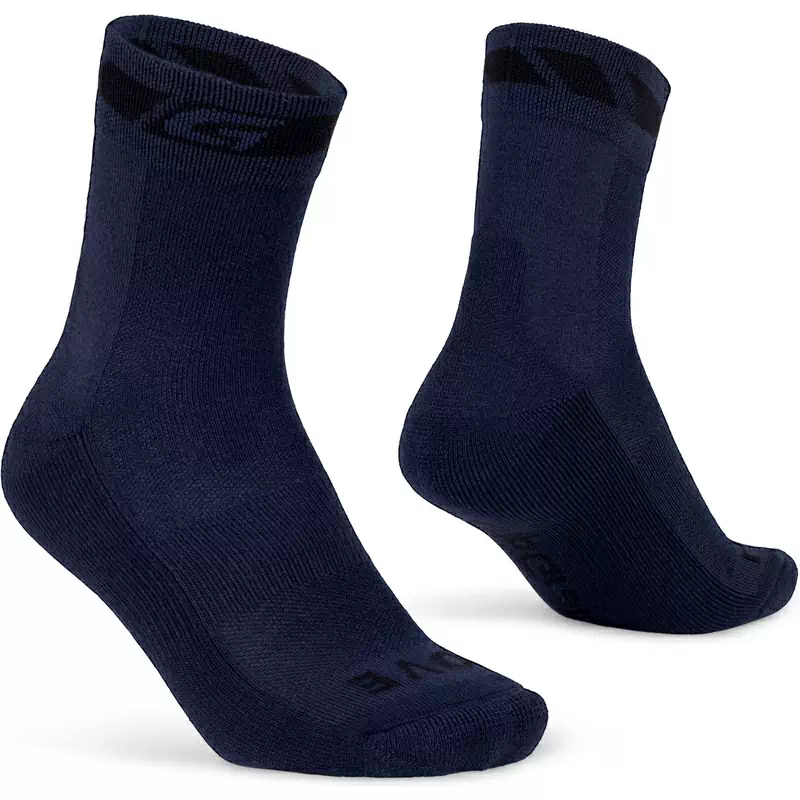 Calze Invernali Merino Blu Taglia S (38-41) - image