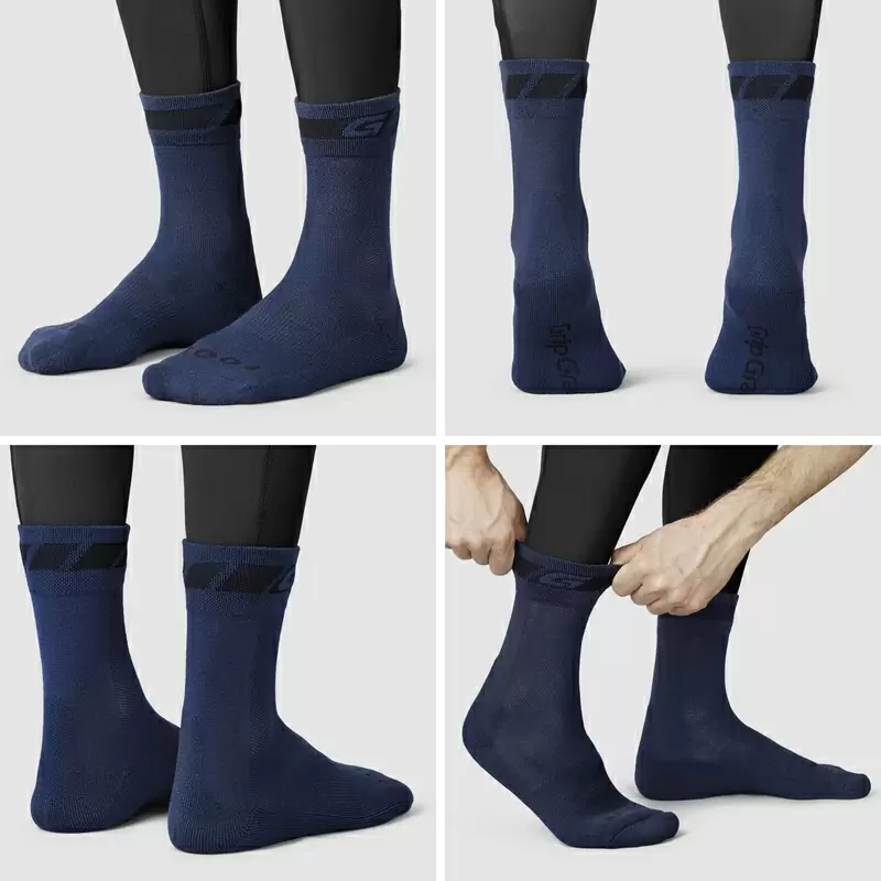 Calze Invernali Merino Blu Taglia S (38-41) #5