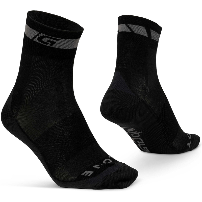 Schwarze Merinosocken Größe M (41-44)