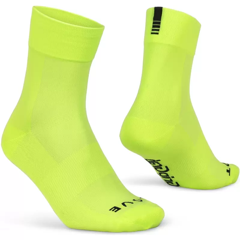 Meias leves SL Fluo Amarelo Tamanho S (38-41) - image