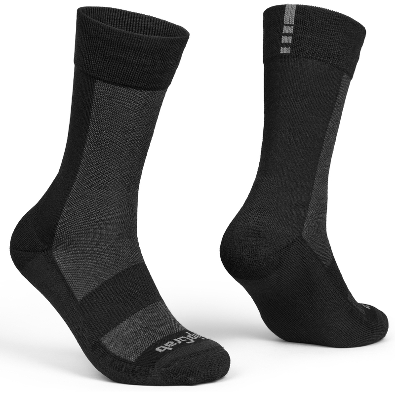 Chaussettes d'hiver Alpine Merino Noir Taille S (38-41)