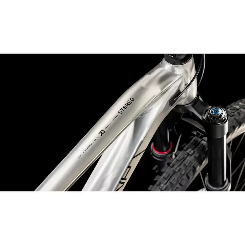 Stereo One77 Race 29'' 12v 170mm Alluminio Grezzo/Nero 2025 Taglia L #1