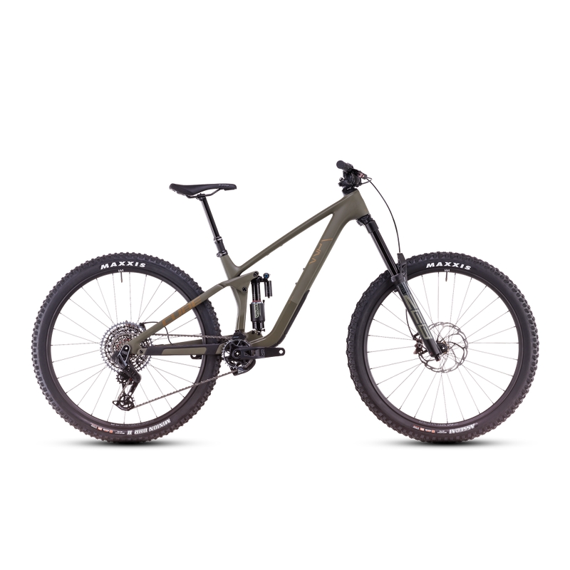 Stereo One77 C:68X TM 29'' 12v 170mm Verde/Dourado 2025 Tamanho M