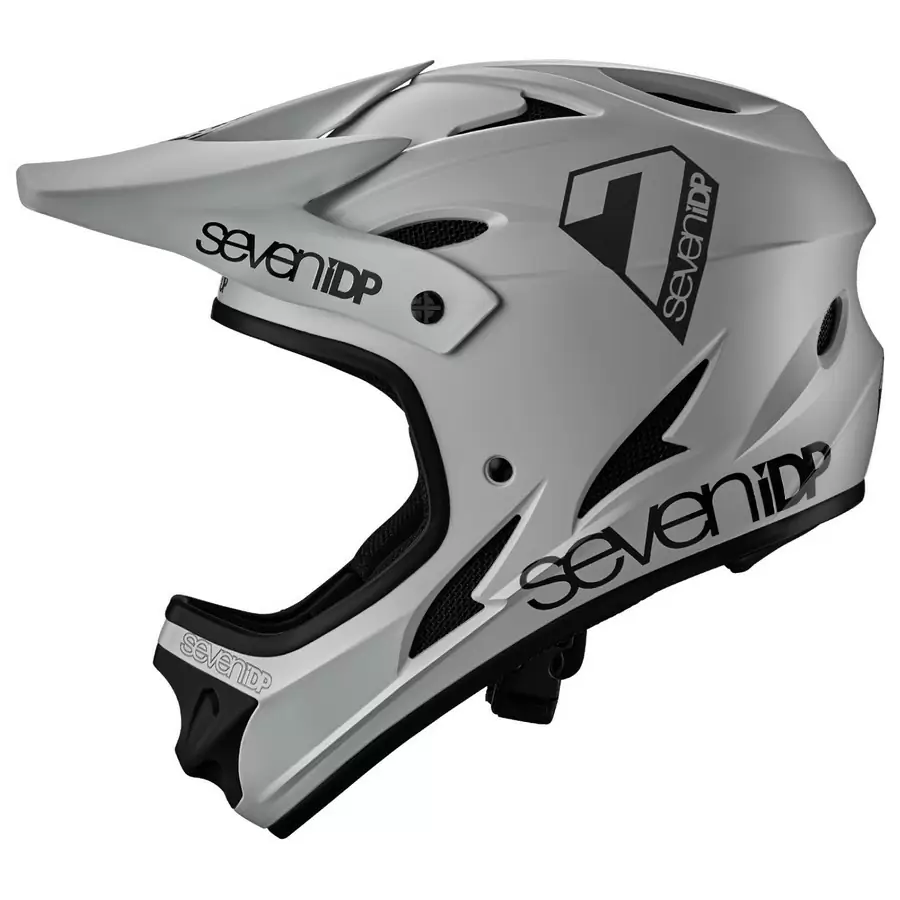 Casco Integrale M1 Bambino Grigio Taglia M (48-50cm) - image