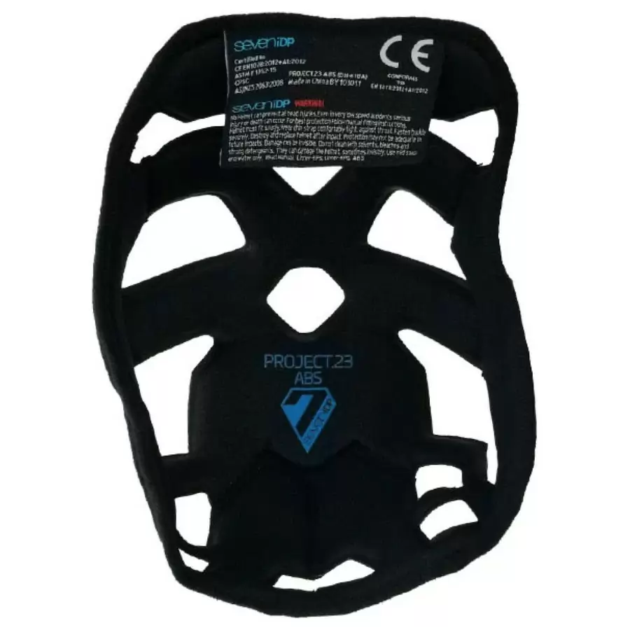 Liner Di Ricambio Per Casco Integrale Project 23 ABS Nero Taglia L - image