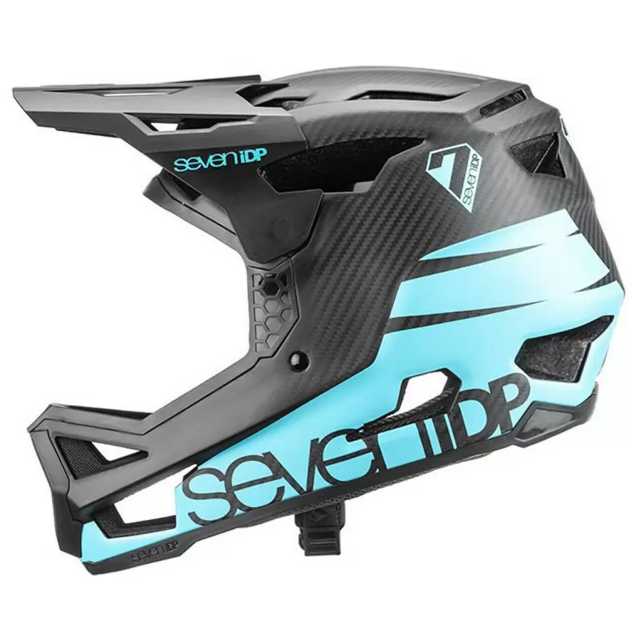Proyecto de casco extraño 23 en el tamaño azul de carbono/carbono XS (53-54 cm) - image