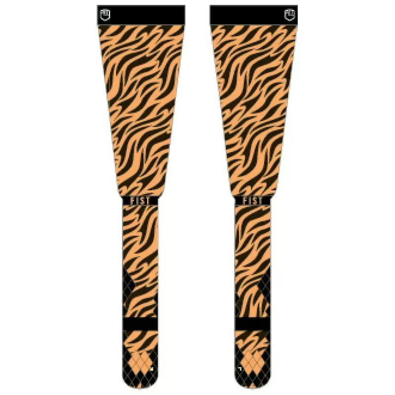 Medias altas tigre naranja/tamaño negro s/m - image