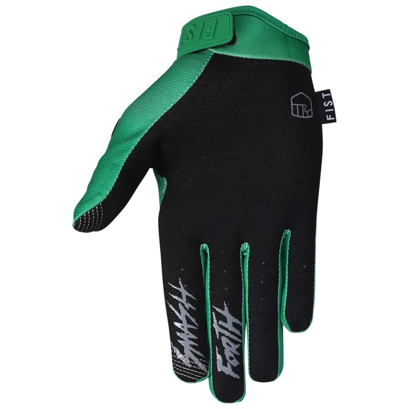 Guantes de stock verde tamaño M