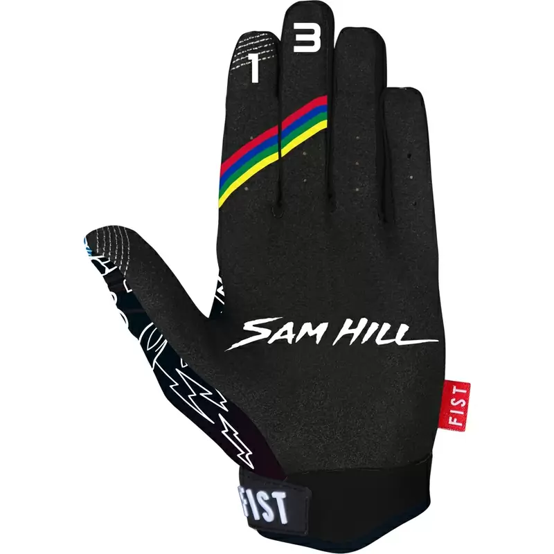 Luvas Sam Hill, o G.O.A.T. Tamanho preto/branco m - image