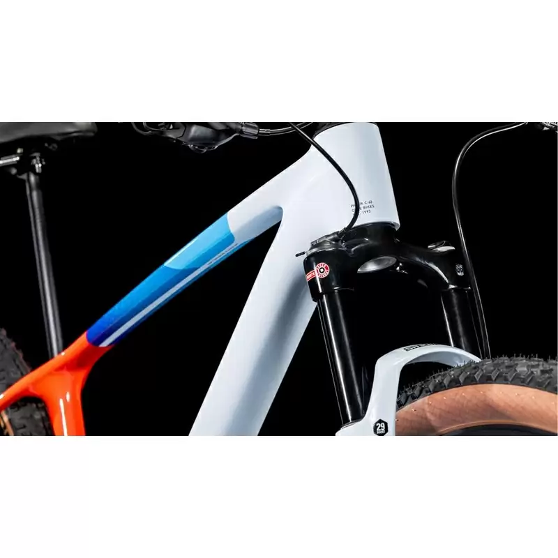 Phenix C:62 SLX 29'' 12v 100mm Bianco/Blu/Arancio 2025 Taglia S #5