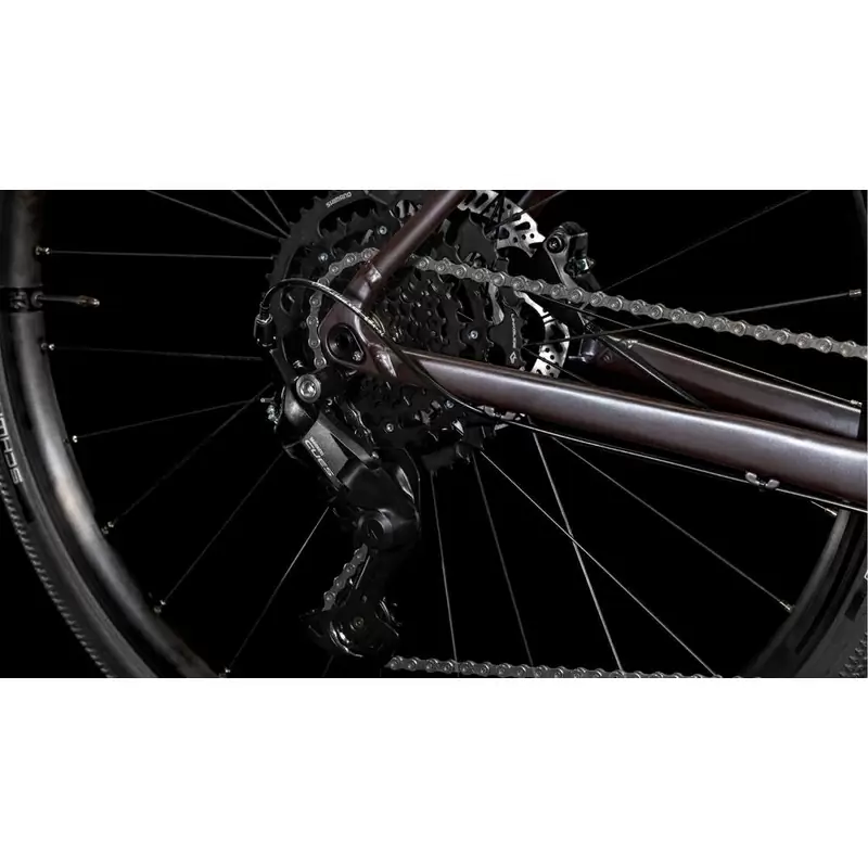 Nulane ONE 28'' 9v Grigio Scuro/Nero 2025 Taglia S #5