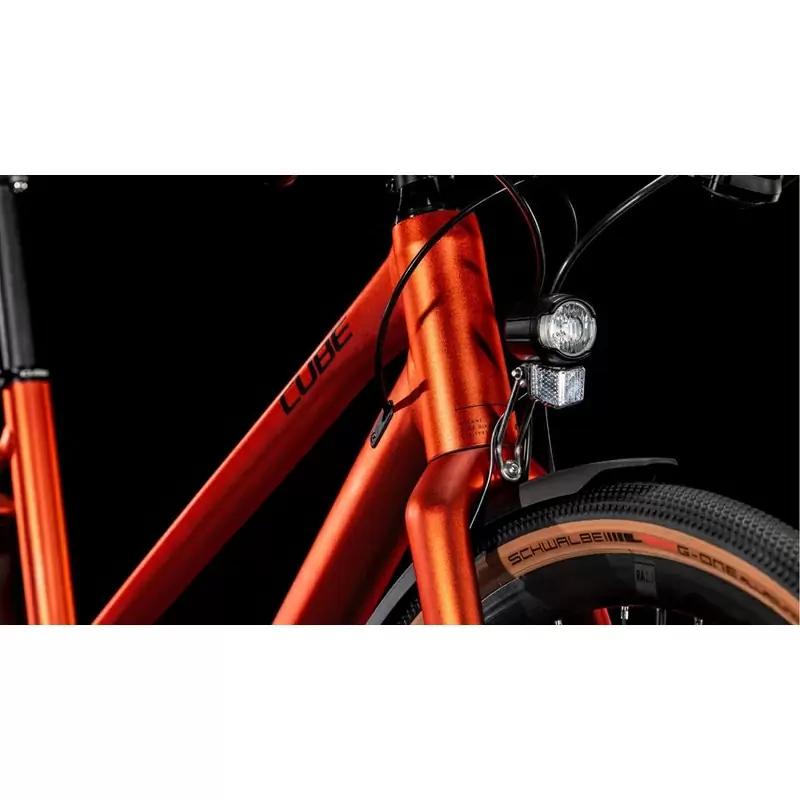 Nulane Pro FE Trapeze 28'' 10v Arancio/Nero 2025 Taglia XS #3