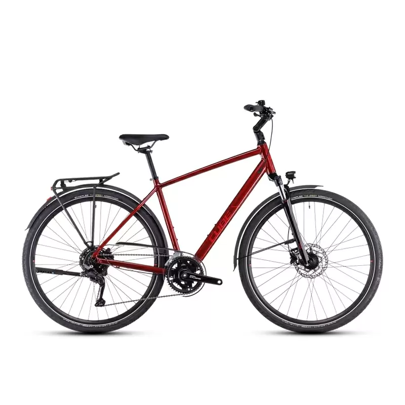 Touring Pro 28'' 9v 63mm Rosso 2025 Taglia S - image