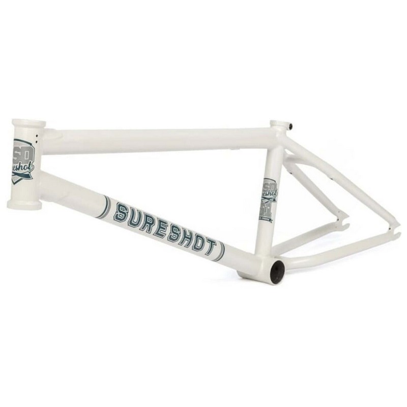 SURESHOT BMX-Rahmen mit Bremssatz, weiß, Größe 20,7 Zoll