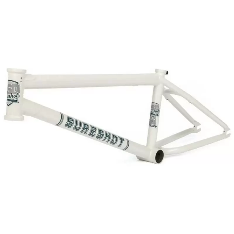 SURESHOT BMX-Rahmen mit Bremssatz, weiß, Größe 20,7 Zoll - image