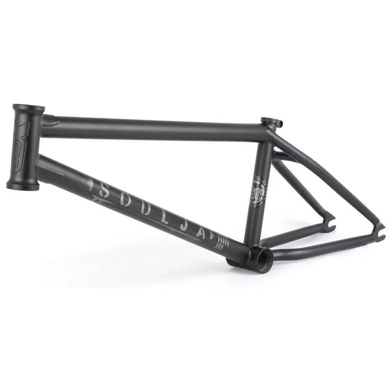 Telaio BMX Soulja V4 Senza Kit Freni Nero Taglia 20,6'' - image