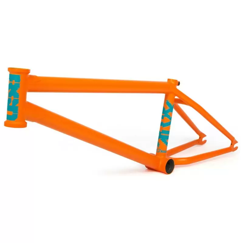Telaio BMX Alvx Af+ 20,6'' Senza Kit Freni Arancione - image