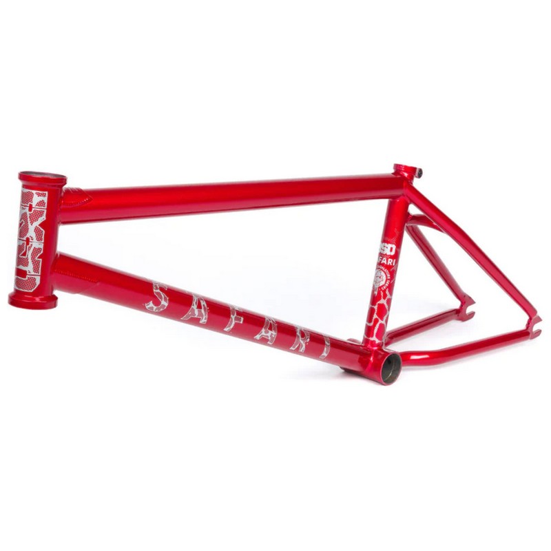 Cadre BMX SAFARI V3 sans kit de freins rouge taille 20.6''
