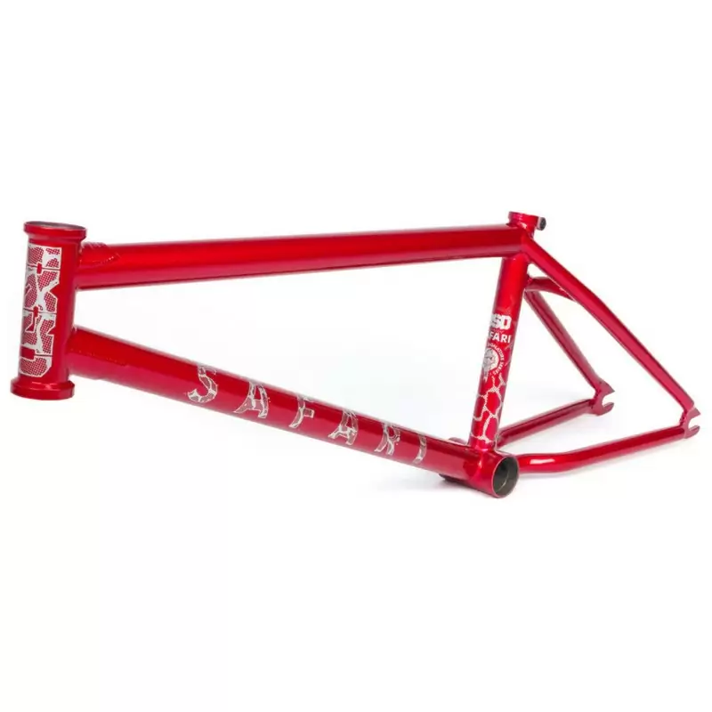 Cadre BMX SAFARI V3 sans kit de freins rouge taille 20.6'' - image
