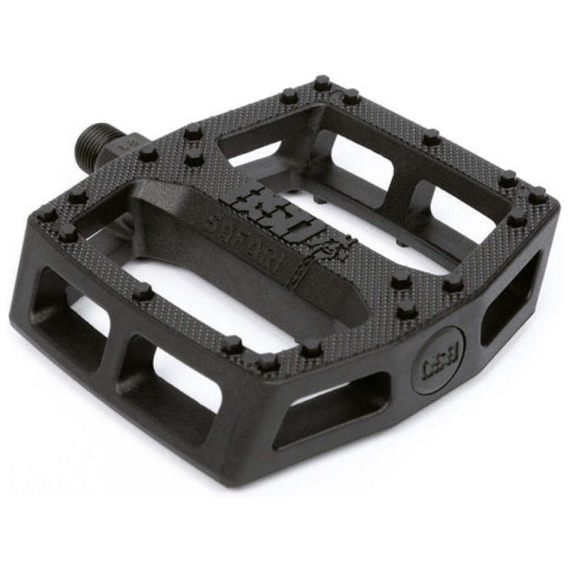 Par de Pedales SAFARI 9/16'' Nylon/Fibra de Vidrio Negro