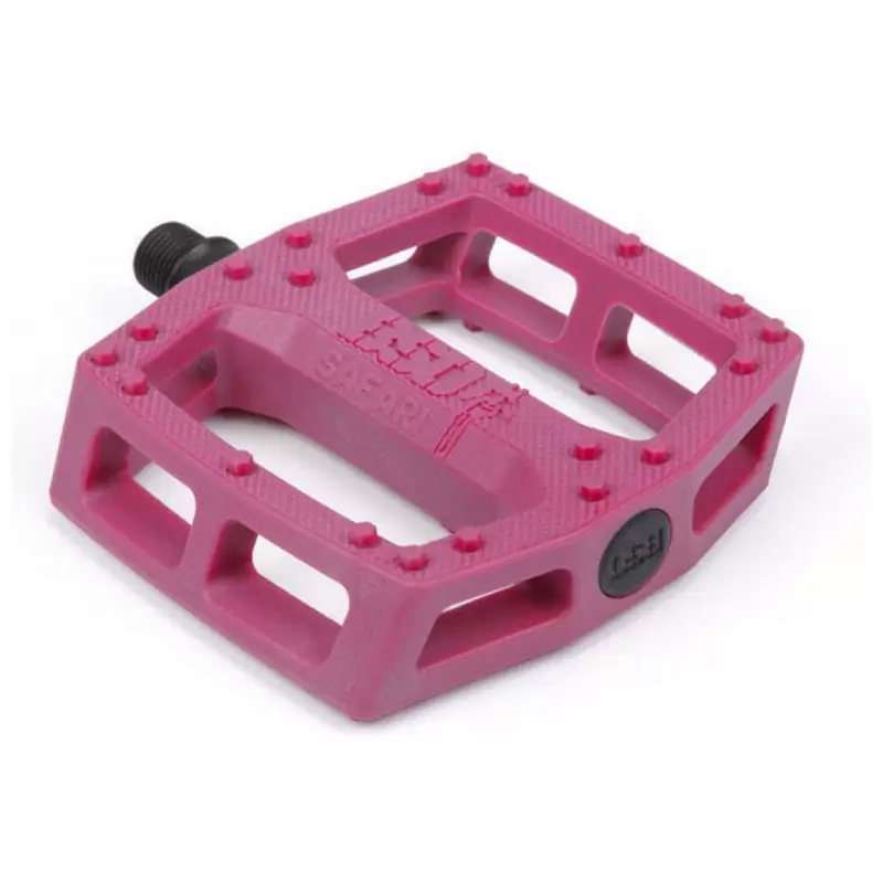 Par de Pedales SAFARI PEDAL 9/16'' Nylon/Aluminio Rosa - image