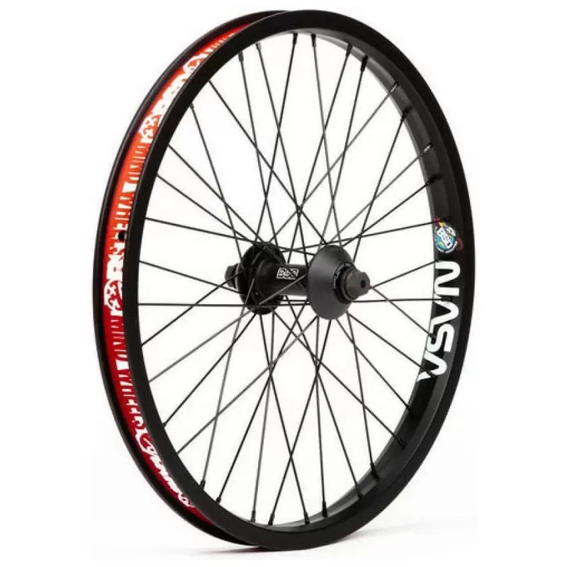 Rueda delantera BMX 20'' STREET PRO negra - image