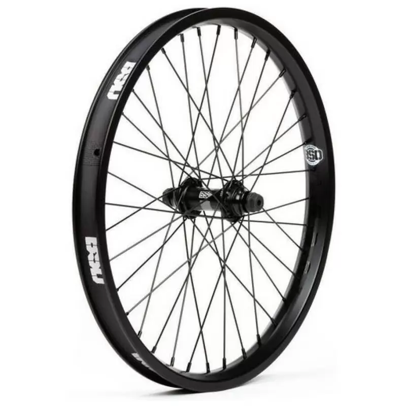 AERO PRO 20'' Rueda Trasera BMX Transmisión Lado Izquierdo Negro - image