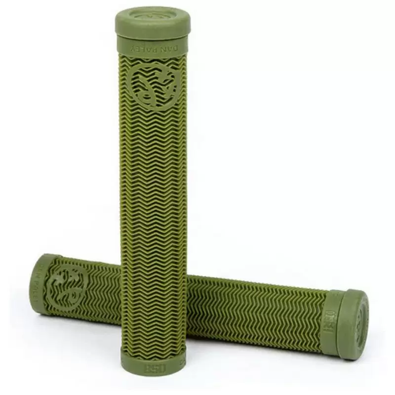 Dan Paley Puños BMX Slims Verde 160mm - image
