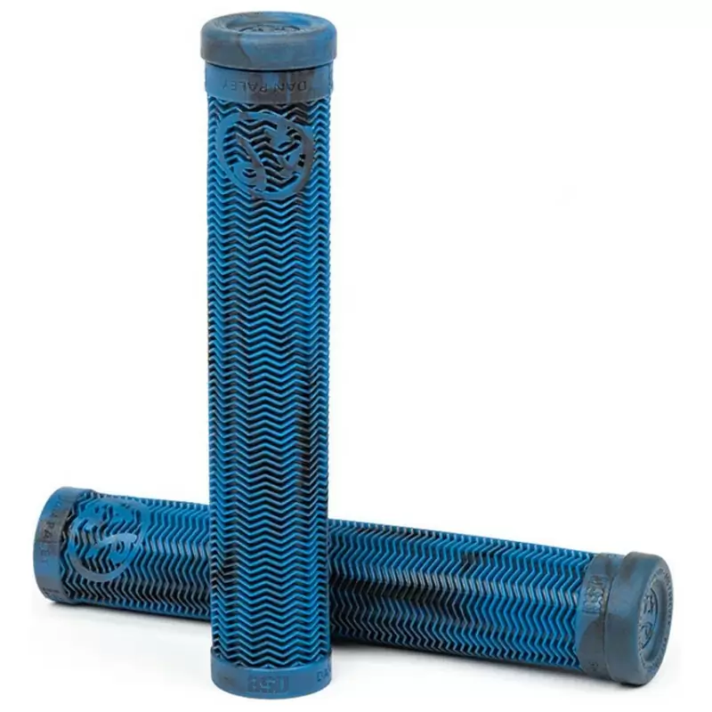 Dan Paley Puños BMX Slims Azul 160mm - image