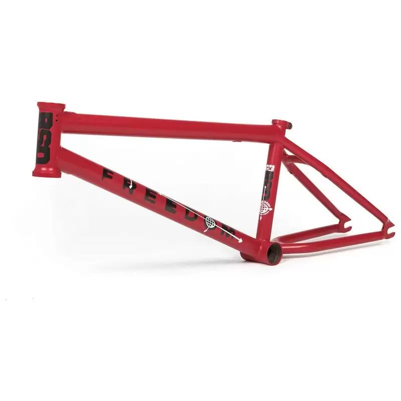 Cuadro Freedom BMX Con Kit De Frenos Rojo Talla 20.2'' - image