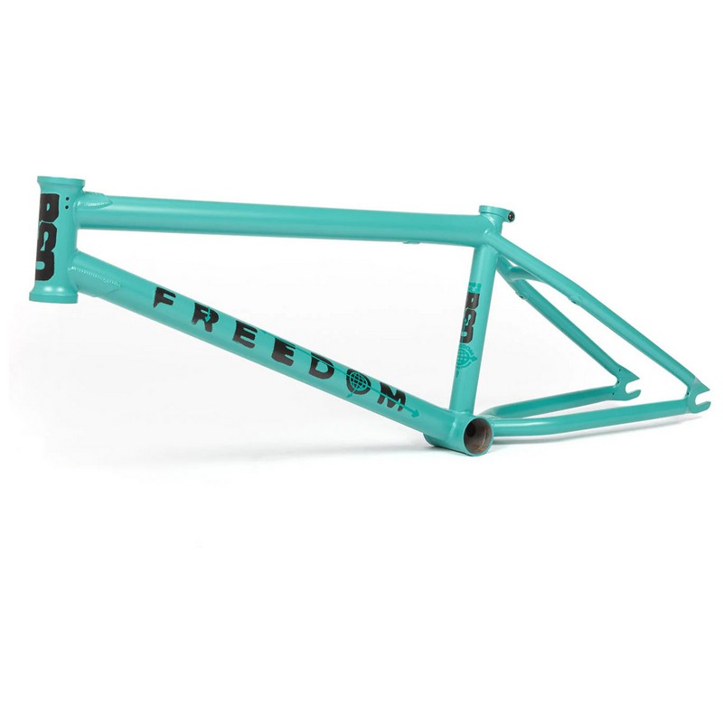 Cadre Freedom BMX sans kit de freins Aqua Green Taille 21.1''