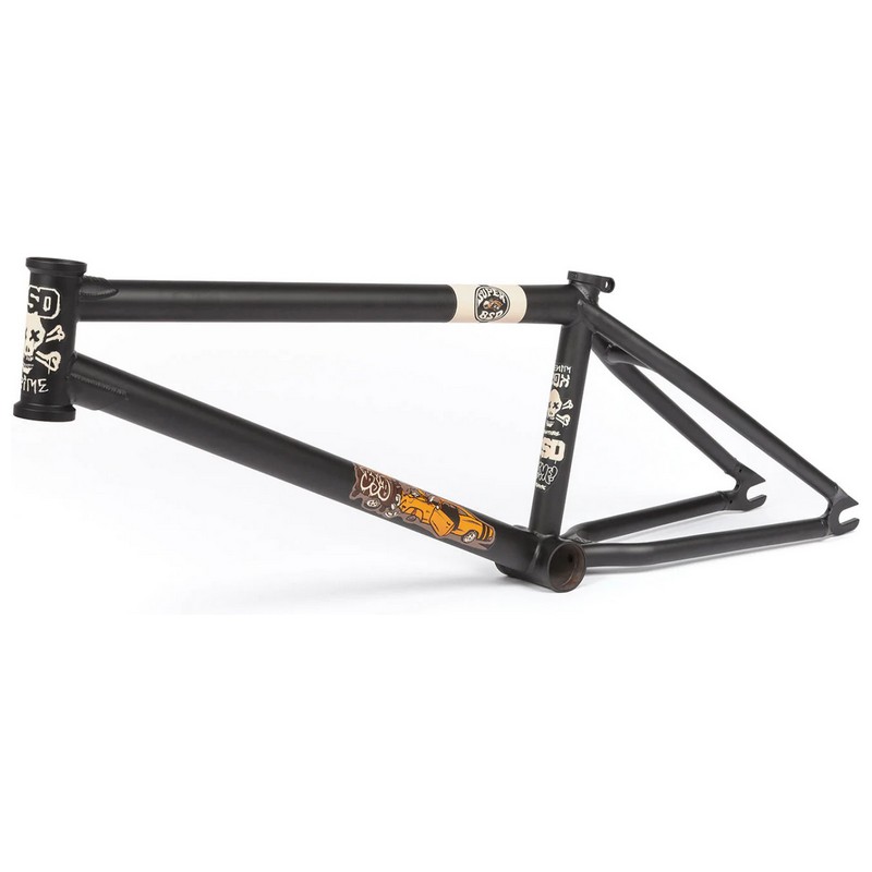 Cuadro GRIME BMX Sin Kit de Frenos Negro Talla 20.6''