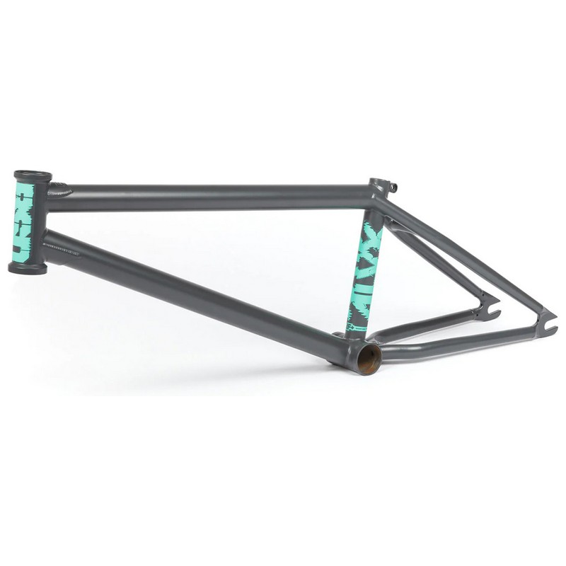 Telaio BMX Alvx Af+ 21'' Senza Kit Freni Grigio