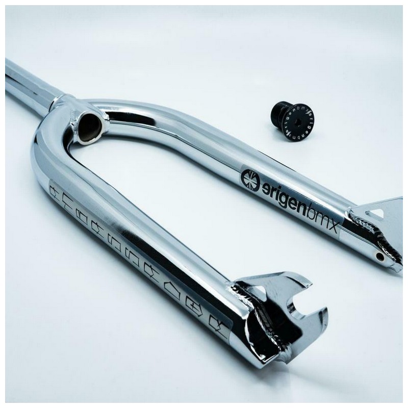 Horquilla BMX AMBASSADOR 20'' 26 Eje desplazado 10mm Cromo