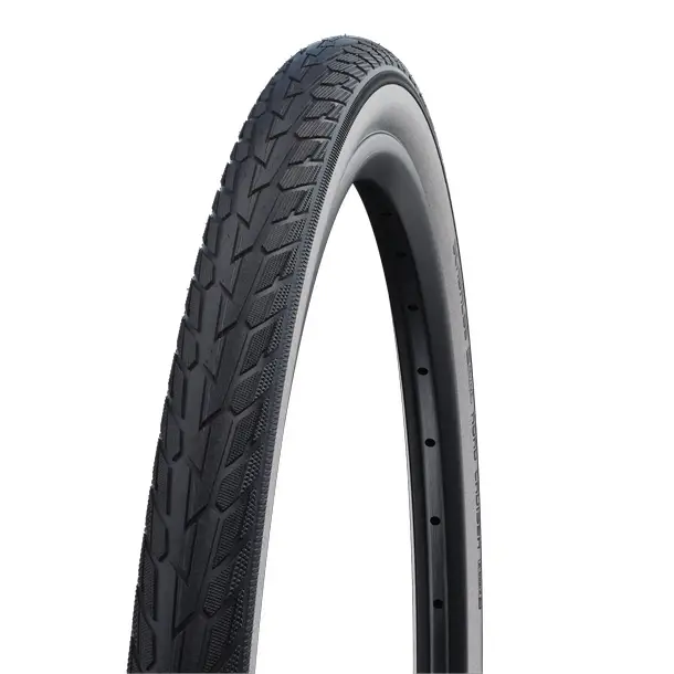 Road Cruiser HS484 Tire 27x1 1/4'' 28/32-630 TwinSkin K-Guard SBC Rigid White - image